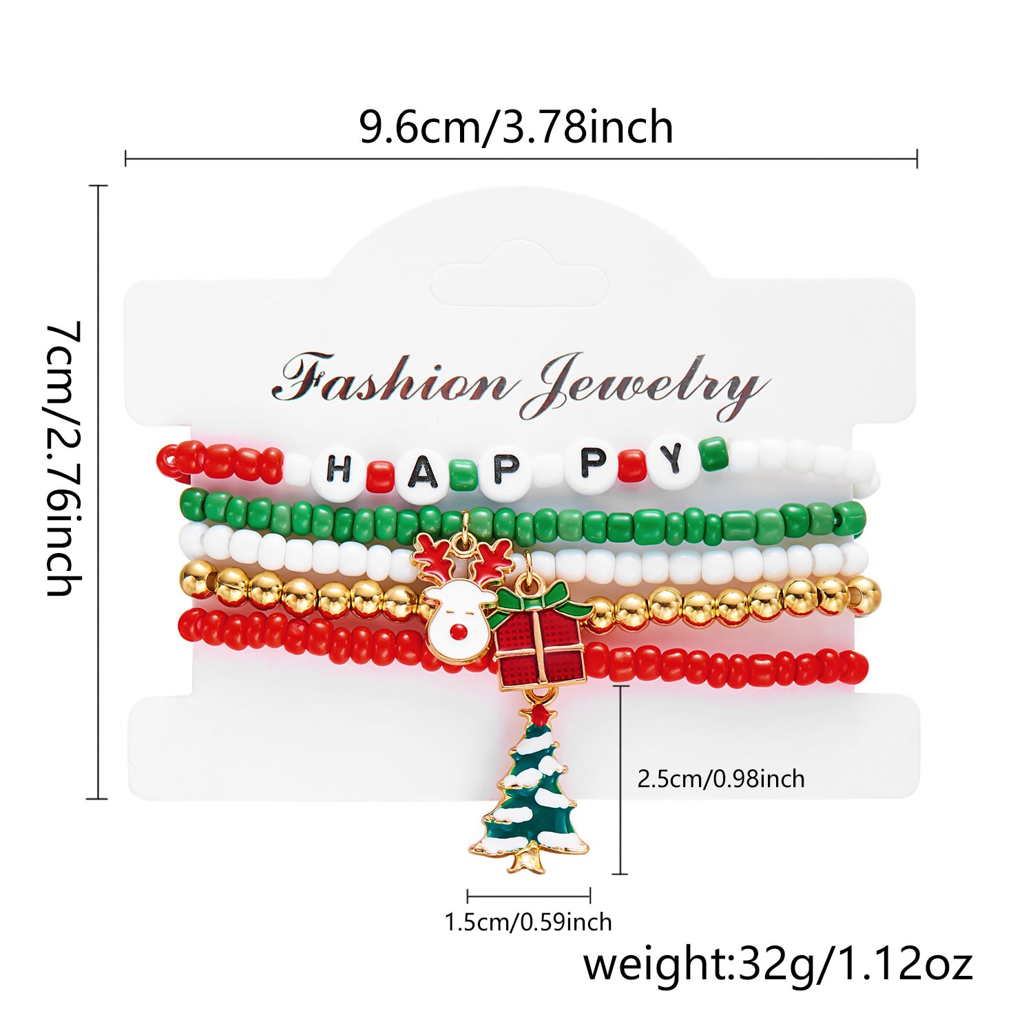 Wholesale Christmas  combination bracelet   soft clay bracelet suit